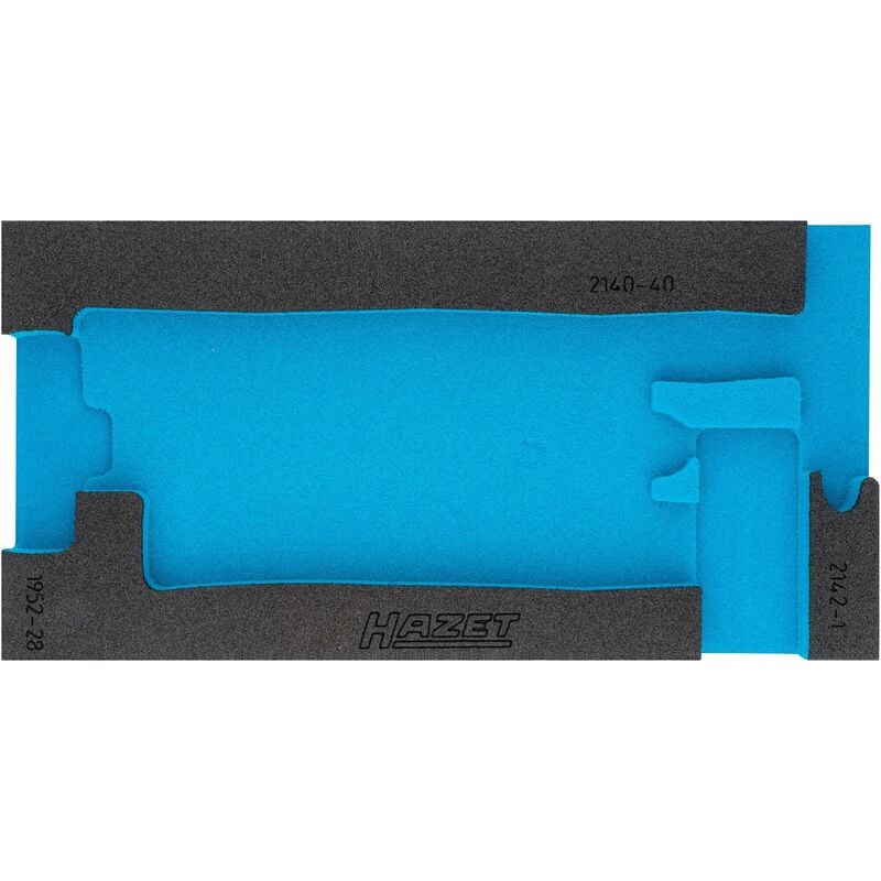 foto del prodotto hazet alloggiamento in espanso morbido bicomponente 163 464l l x p 342 mm x 172 mm