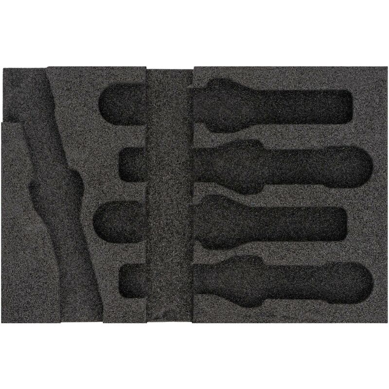 foto del prodotto hazet alloggiamento in espanso morbido bicomponente 163 467l l x p 172 mm x 114 mm