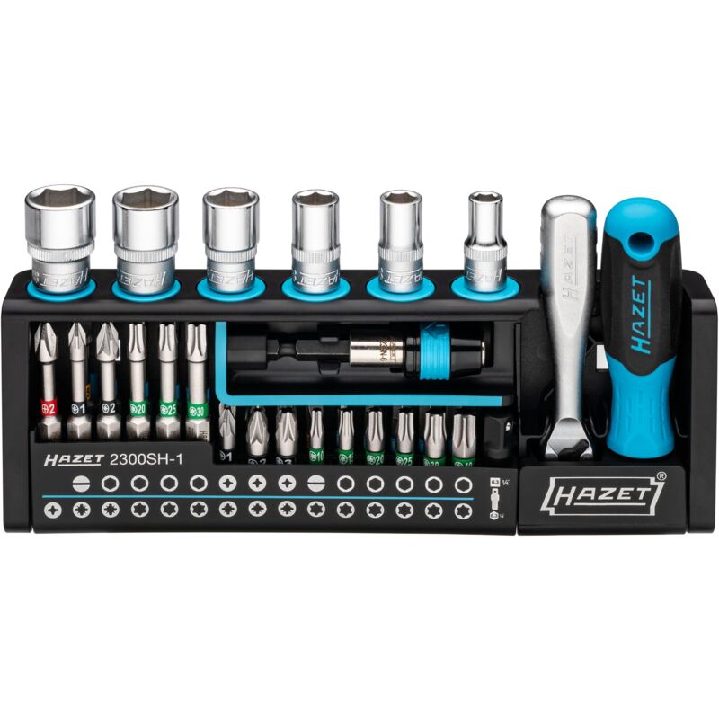 foto del prodotto hazet assortimento di chiavi smart holder 2300sh 1, 39 pezzi.