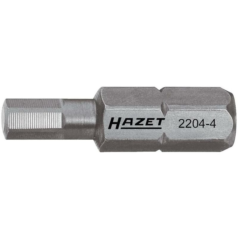 foto del prodotto hazet bit 2204 7 attacco esagonale, massiccio, 1 4 di pollice 6,3 mm profilo esagonale interno ac 7 mm