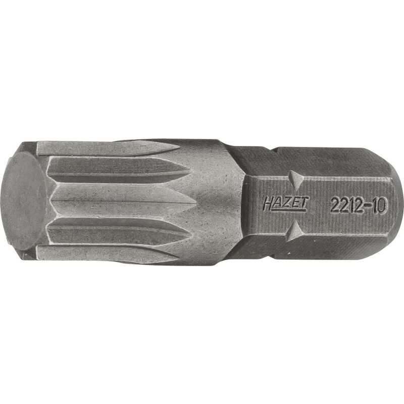 foto del prodotto hazet bit 2212 10 attacco esagonale, massiccio, 5 16 di pollice 8 mm profilo poligonale interno xzn ac m10
