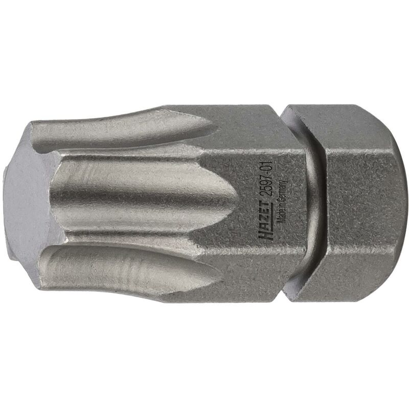 foto del prodotto hazet bit 2597 01 attacco esagonale, massiccio, 5 16 di pollice 8 mm profilo interno torx ac t45