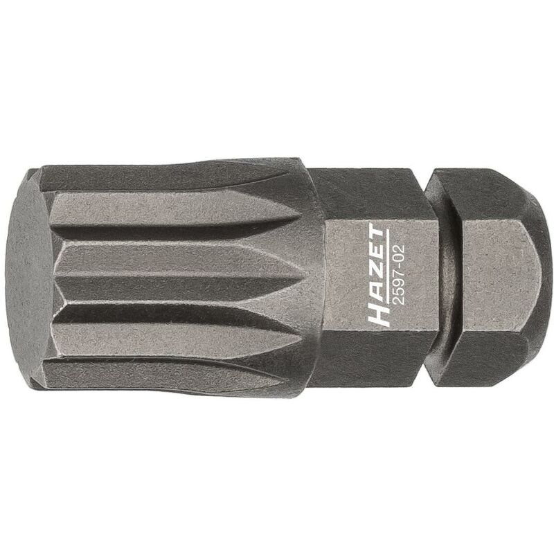 foto del prodotto hazet bit 2597 02 attacco esagonale, massiccio, 5 16 di pollice 8 mm profilo poligonale interno xzn ac m10