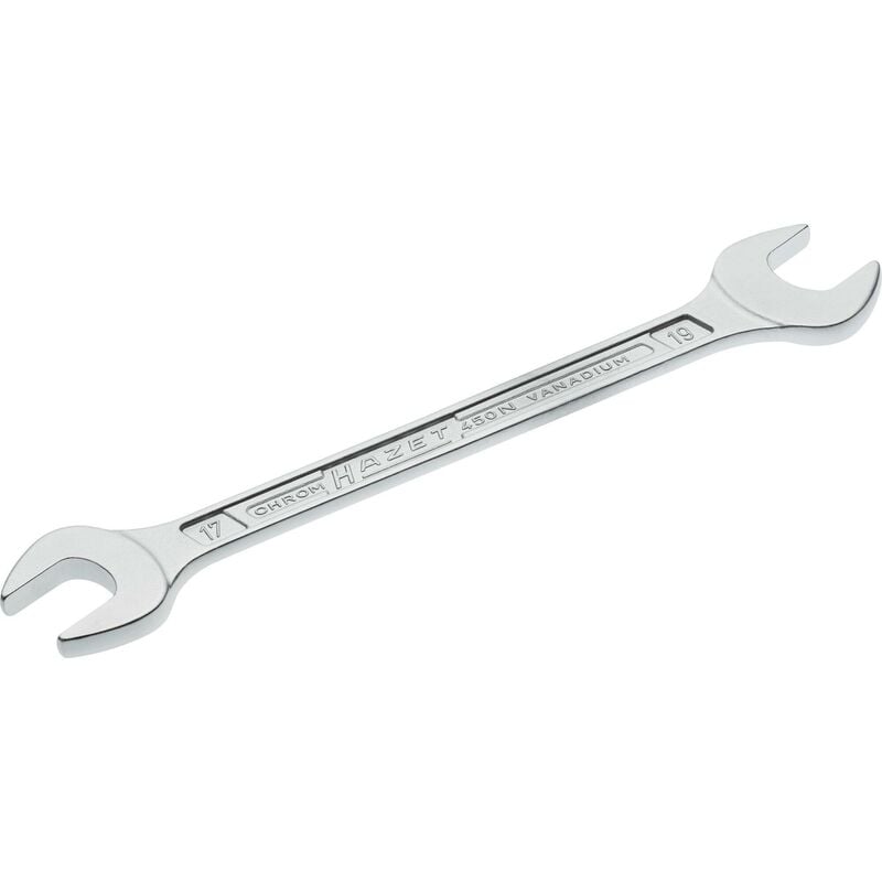 foto del prodotto hazet chiave a forchetta doppia 450n 17x19 profilo esagonale esterno ac 17 x 19 mm