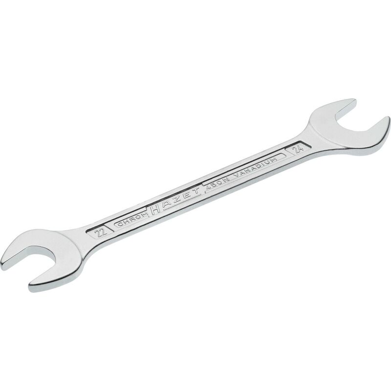 foto del prodotto hazet chiave a forchetta doppia 450n 22x24 profilo esagonale esterno ac 22 x 24 mm