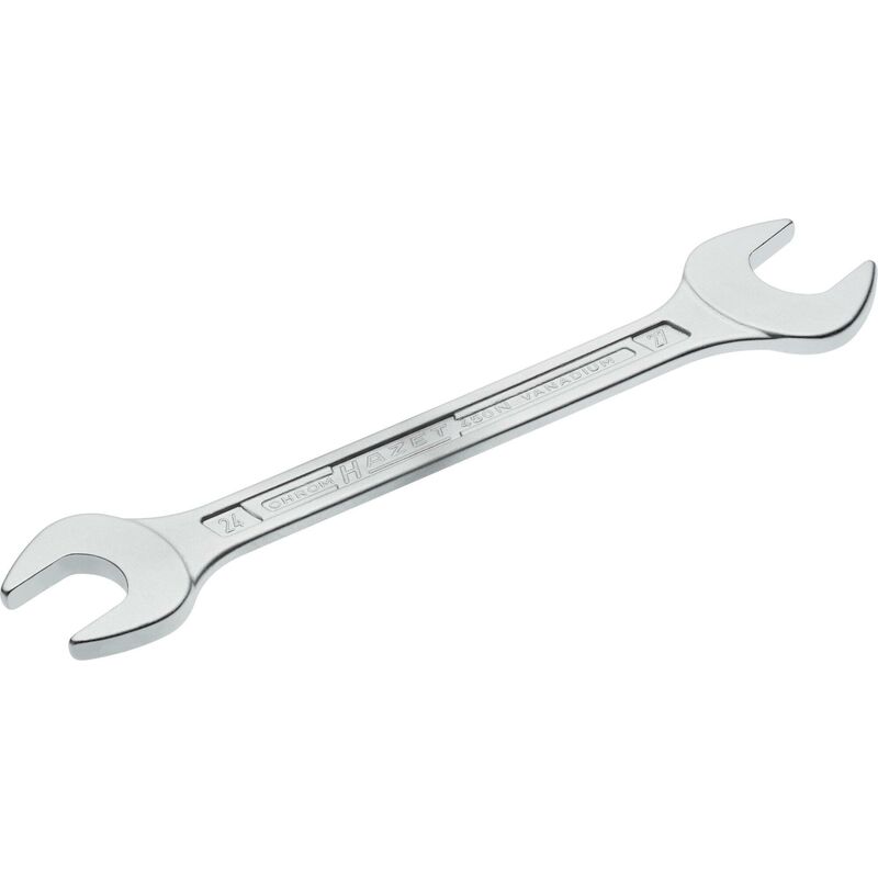 foto del prodotto hazet chiave a forchetta doppia 450n 24x27 profilo esagonale esterno ac 24 x 27 mm
