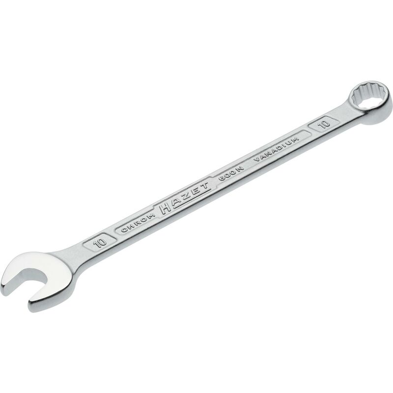 foto del prodotto hazet chiave combinata a forchetta ad anello 600n 10 profilo trazione con doppio esagono esterno ac 10 mm