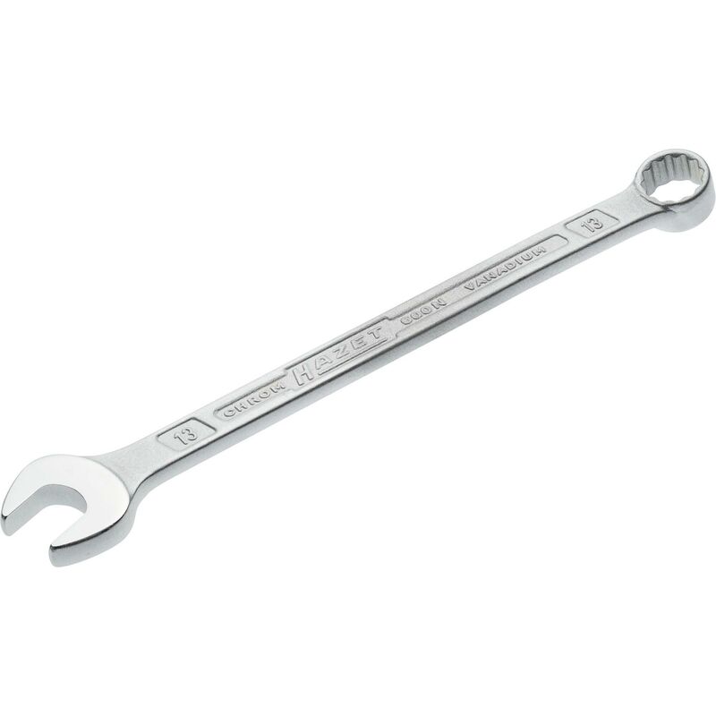 foto del prodotto hazet chiave combinata a forchetta ad anello 600n 13 profilo trazione con doppio esagono esterno ac 13 mm