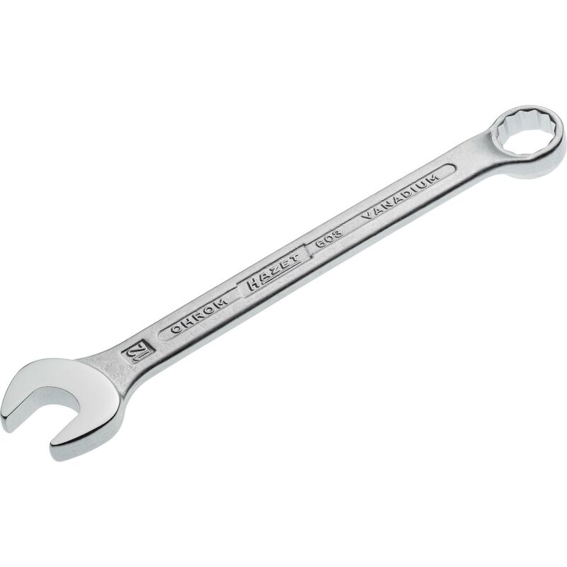foto del prodotto hazet chiave combinata a forchetta ad anello 603 12 profilo trazione con doppio esagono esterno ac 12 mm