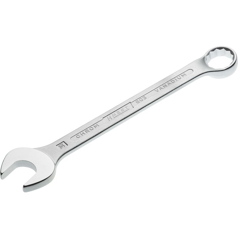 foto del prodotto hazet chiave combinata a forchetta ad anello 603 30 profilo trazione con doppio esagono esterno ac 30 mm