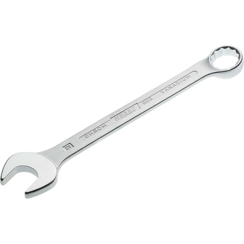 foto del prodotto hazet chiave combinata a forchetta ad anello 603 32 profilo trazione con doppio esagono esterno ac 32 mm