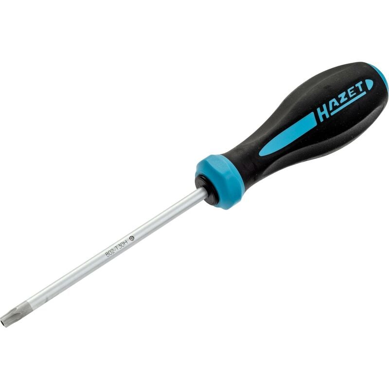 foto del prodotto hazet giravite hexanamic 802 t30h profilo torx tamper resistant ac t30h