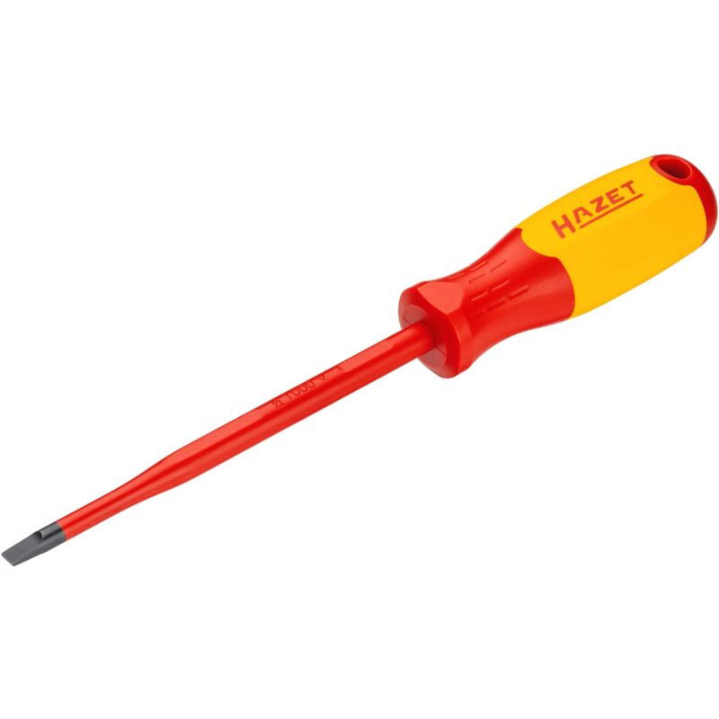 foto del prodotto hazet giravite per elettricisti con isolamento di protezione 811kv 65 profilo ad intaglio ac 1,2 x 6,5 mm