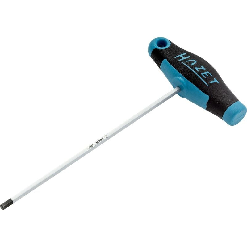 foto del prodotto hazet giraviti con impugnatura a t 828 2.5 profilo esagonale interno ac 2,5 mm