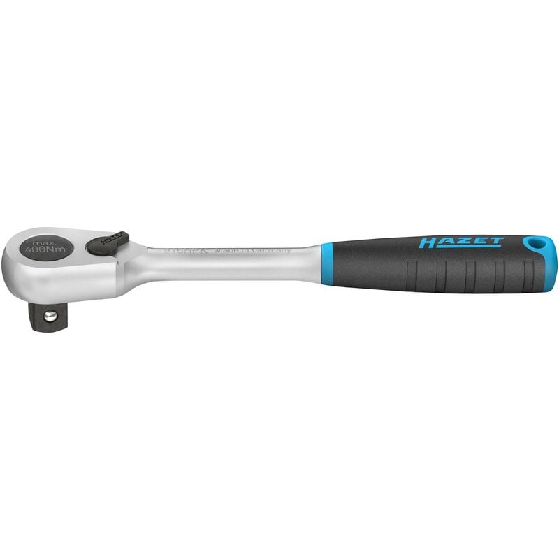 foto del prodotto hazet hiper leva a cricchetto reversibile con dentatura fine corta 916hpk attacco quadro, massiccio, 1 2 di pollice 12,5 mm lunghezza 