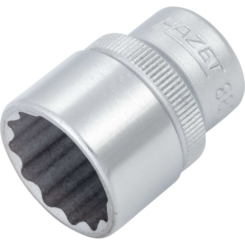 foto del prodotto hazet inserto chiave a bussola 880z 18 attacco quadro, cavo, 3 8 di pollice 10 mm profilo trazione con doppio esagono esterno ac 18 mm
