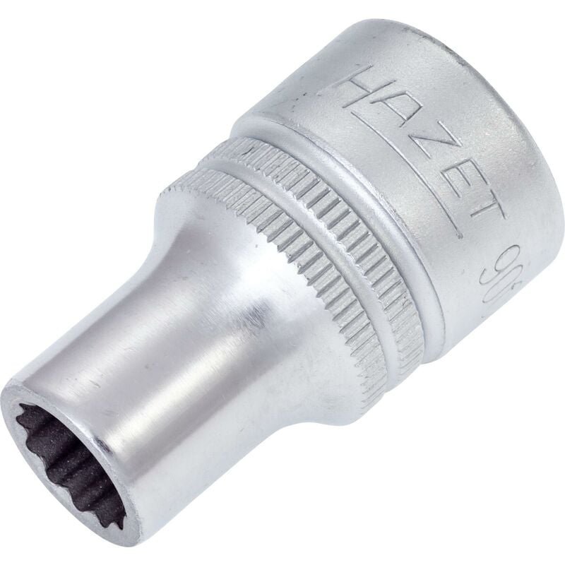 foto del prodotto hazet inserto chiave a bussola 900az 3 8 attacco quadro, cavo, 1 2 di pollice 12,5 mm profilo trazione con doppio esagono esterno ac 3 8 