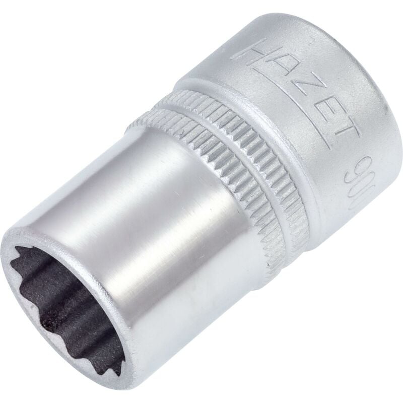 foto del prodotto hazet inserto chiave a bussola 900az 9 16 attacco quadro, cavo, 1 2 di pollice 12,5 mm profilo trazione con doppio esagono esterno ac 9 16 
