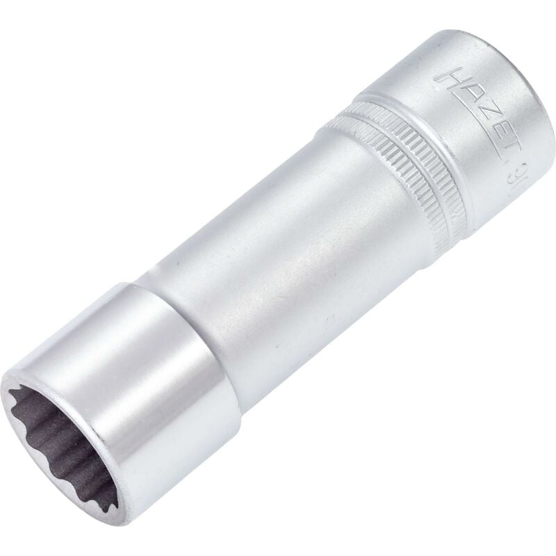 foto del prodotto hazet inserto chiave a bussola 900tz 19 attacco quadro, cavo, 1 2 di pollice 12,5 mm profilo trazione con doppio esagono esterno ac 19 mm