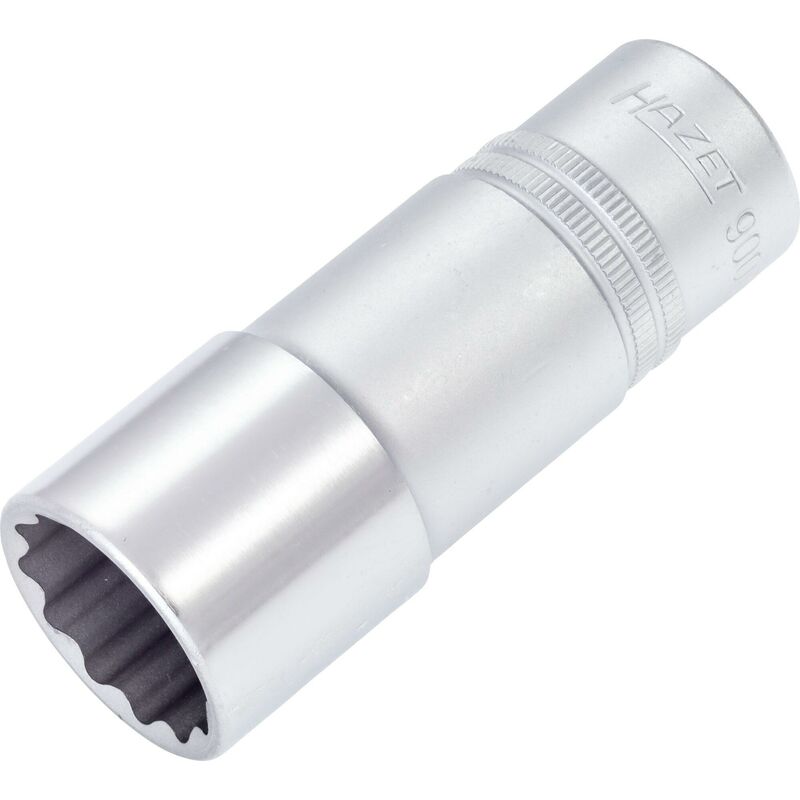 foto del prodotto hazet inserto chiave a bussola 900tz 24 attacco quadro, cavo, 1 2 di pollice 12,5 mm profilo trazione con doppio esagono esterno ac 24 mm