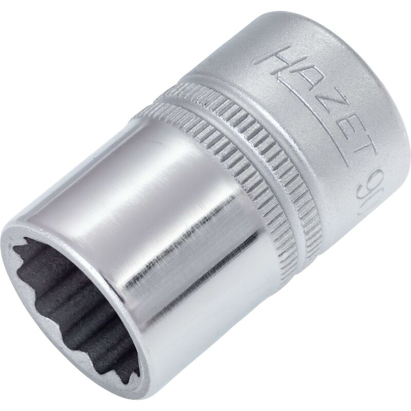 foto del prodotto hazet inserto chiave a bussola 900z 16 attacco quadro, cavo, 1 2 di pollice 12,5 mm profilo trazione con doppio esagono esterno ac 16 mm