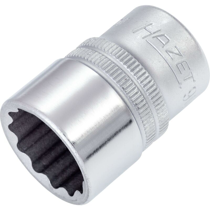 foto del prodotto hazet inserto chiave a bussola 900z 19 attacco quadro, cavo, 1 2 di pollice 12,5 mm profilo trazione con doppio esagono esterno ac 19 mm
