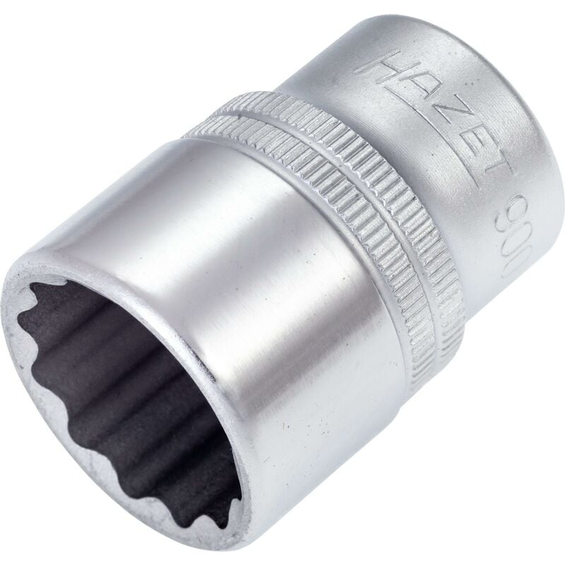 foto del prodotto hazet inserto chiave a bussola 900z 22 attacco quadro, cavo, 1 2 di pollice 12,5 mm profilo trazione con doppio esagono esterno ac 22 mm
