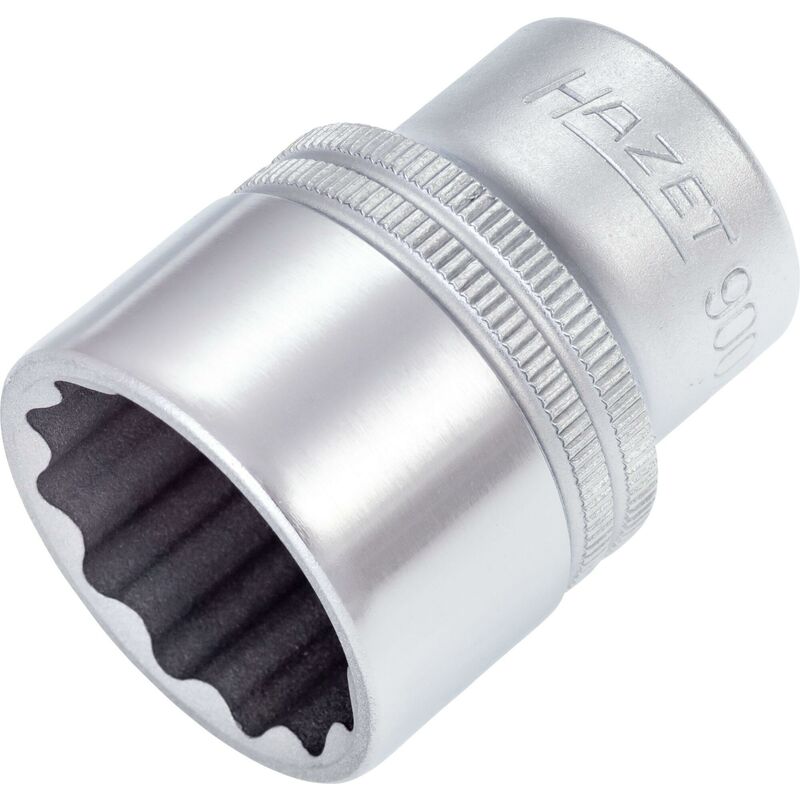 foto del prodotto hazet inserto chiave a bussola 900z 25 attacco quadro, cavo, 1 2 di pollice 12,5 mm profilo trazione con doppio esagono esterno ac 25 mm