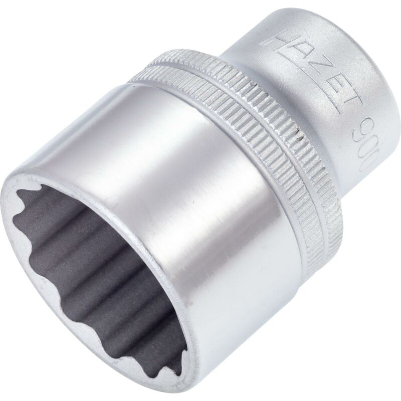 foto del prodotto hazet inserto chiave a bussola 900z 27 attacco quadro, cavo, 1 2 di pollice 12,5 mm profilo trazione con doppio esagono esterno ac 27 mm