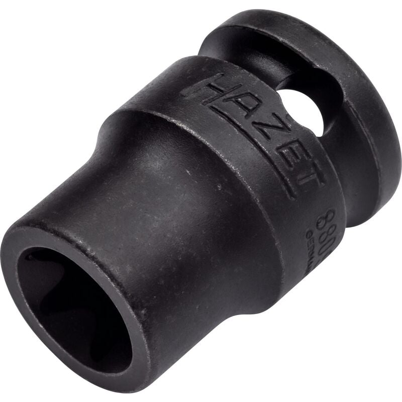 foto del prodotto hazet inserto chiave a bussola per avvitatori ad impulso 880s e12 attacco quadro, cavo, 3 8 di pollice 10 mm profilo esterno torx ac e12
