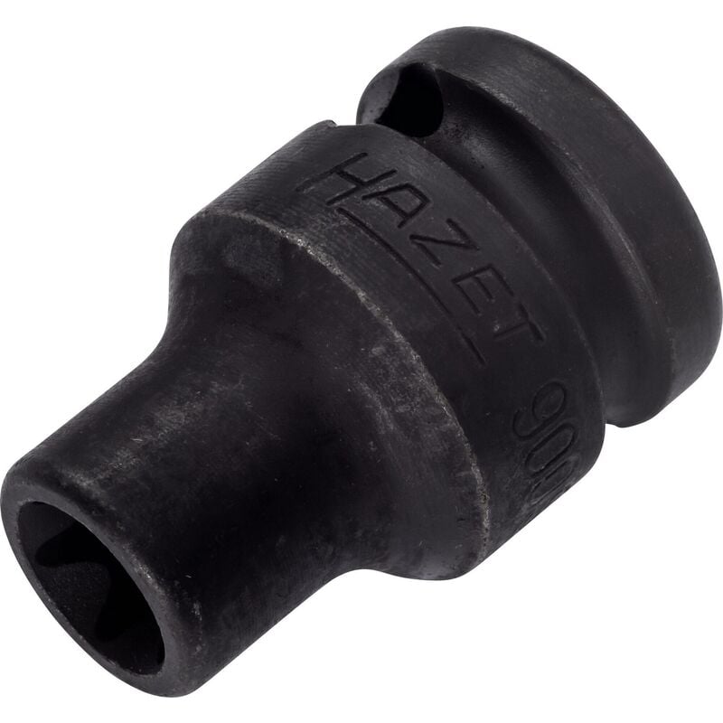 foto del prodotto hazet inserto chiave a bussola per avvitatori ad impulso 900s e12 attacco quadro, cavo, 1 2 di pollice 12,5 mm profilo esterno torx ac e12