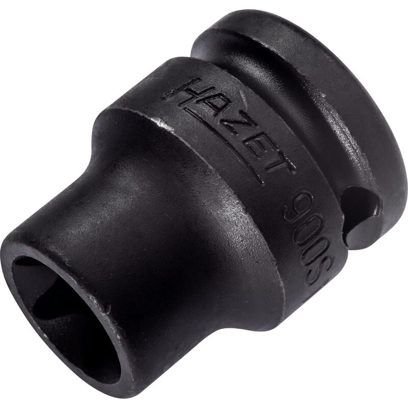 foto del prodotto hazet inserto chiave a bussola per avvitatori ad impulso 900s e18 attacco quadro, cavo, 1 2 di pollice 12,5 mm profilo esterno torx ac e18