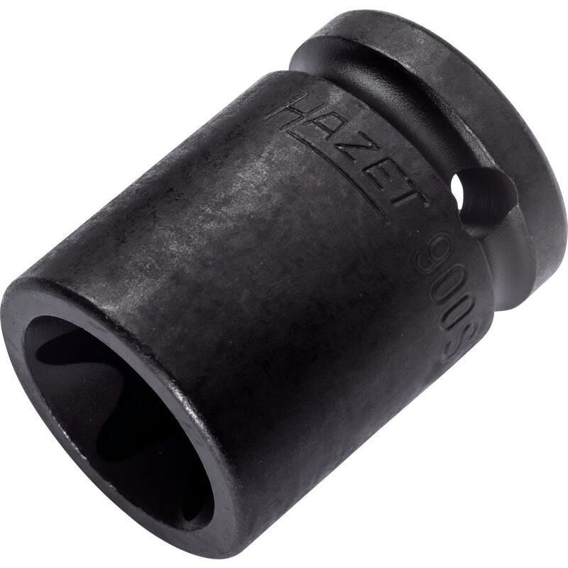 foto del prodotto hazet inserto chiave a bussola per avvitatori ad impulso 900s e24 attacco quadro, cavo, 1 2 di pollice 12,5 mm profilo esterno torx ac e24