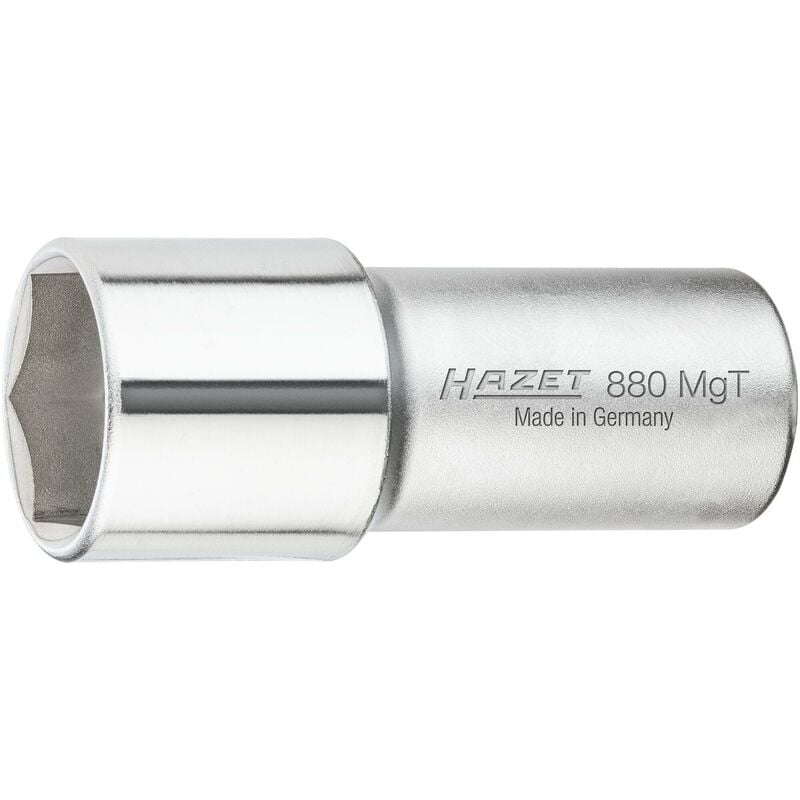 foto del prodotto hazet inserto chiave a bussola per candele 880mgt attacco quadro, cavo, 3 8 di pollice 10 mm profilo esagonale esterno ac 20,8 mm 13 16 