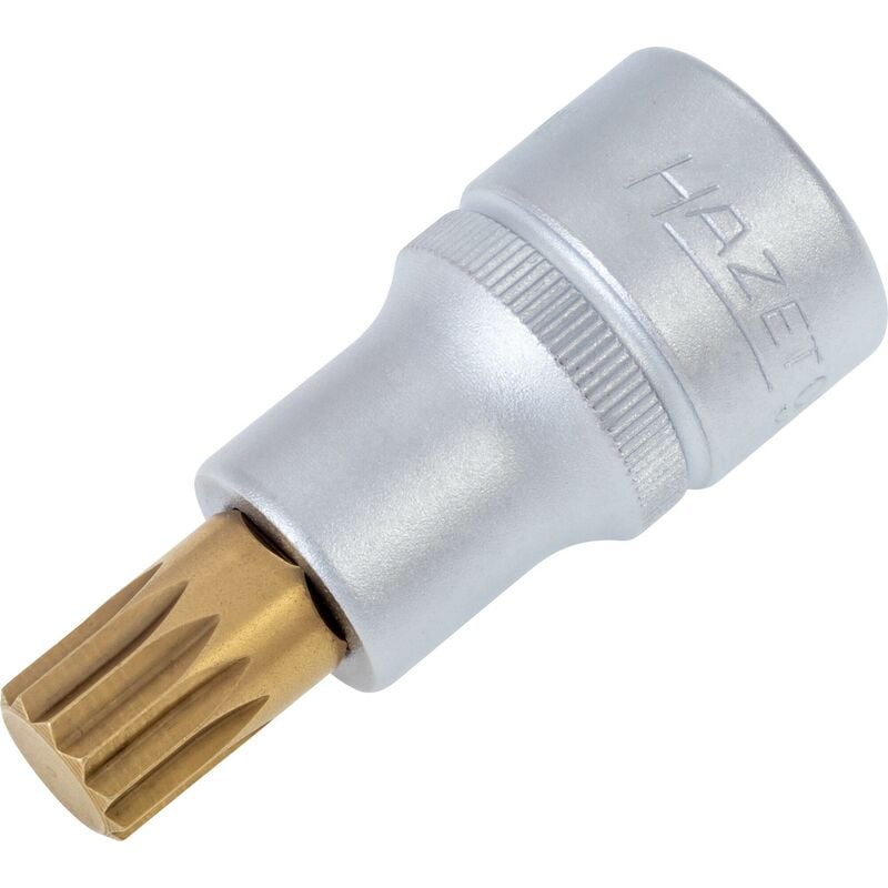 foto del prodotto hazet inserto chiave a bussola per giraviti 990 12 attacco quadro, cavo, 1 2 di pollice 12,5 mm profilo poligonale interno xzn ac m12