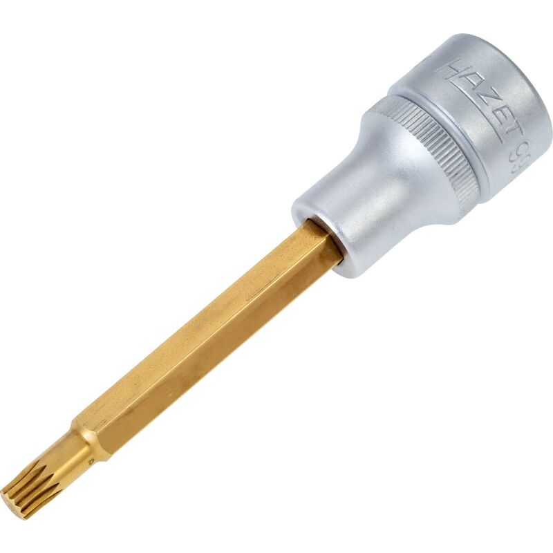 foto del prodotto hazet inserto chiave a bussola per giraviti 990lg 6 attacco quadro, cavo, 1 2 di pollice 12,5 mm profilo poligonale interno xzn ac m6