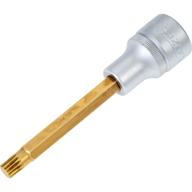 foto del prodotto hazet inserto chiave a bussola per giraviti 990lg 8 attacco quadro, cavo, 1 2 di pollice 12,5 mm profilo poligonale interno xzn ac m8