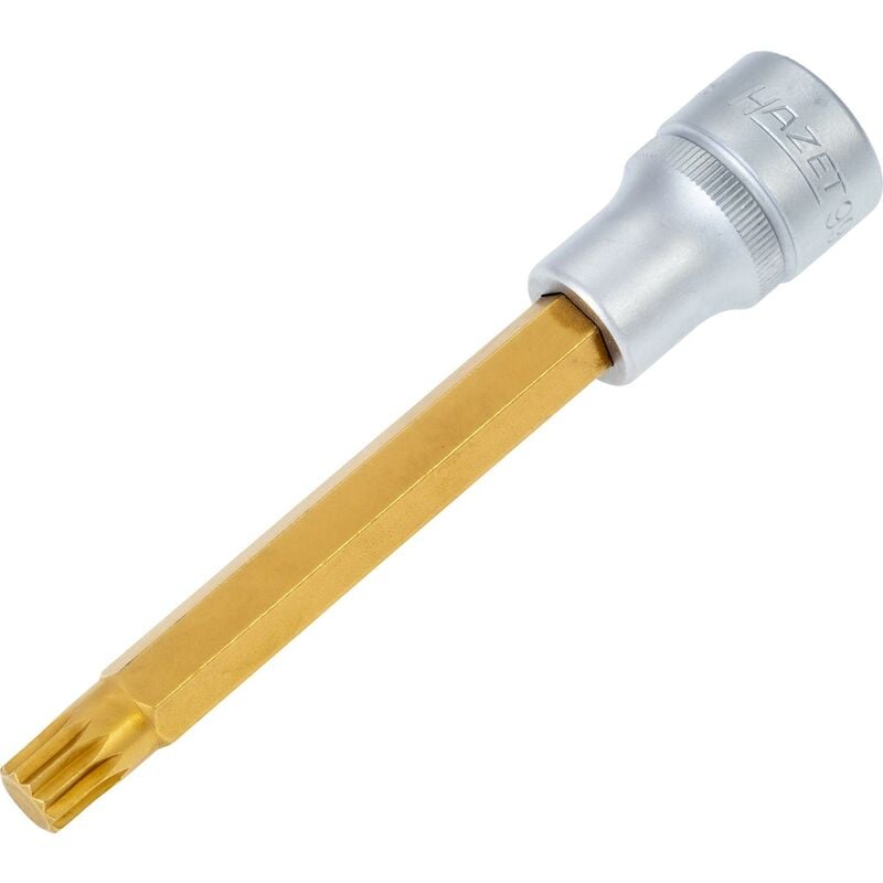 foto del prodotto hazet inserto chiave a bussola per giraviti 990slg 10 attacco quadro, cavo, 1 2 di pollice 12,5 mm profilo poligonale interno xzn ac m10