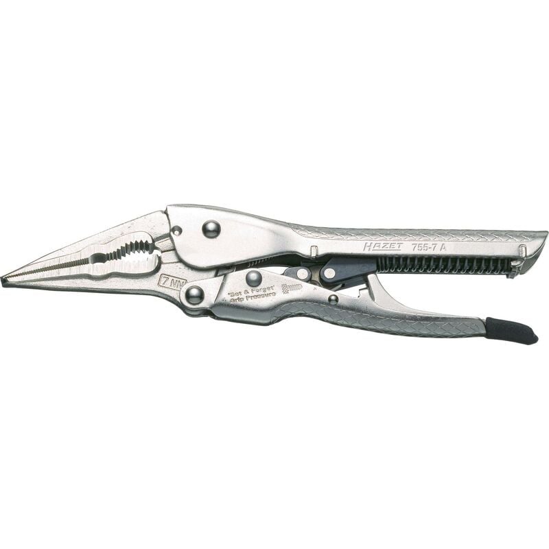 foto del prodotto hazet pinza a morsetto a regolazione automatica 755 7a lunghezza 192 mm