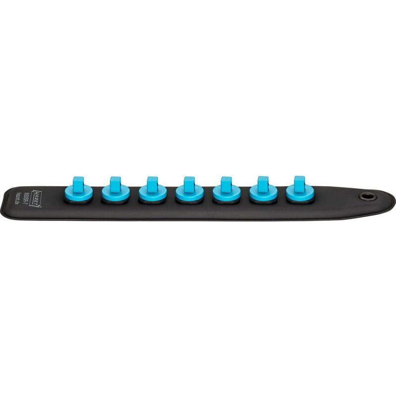 foto del prodotto hazet smartrail con 7 slot 850sr 7 attacco quadro, cavo, 1 4 di pollice 6,3 mm l x p x a 245 mm x 37,4 mm x 29,2 mm