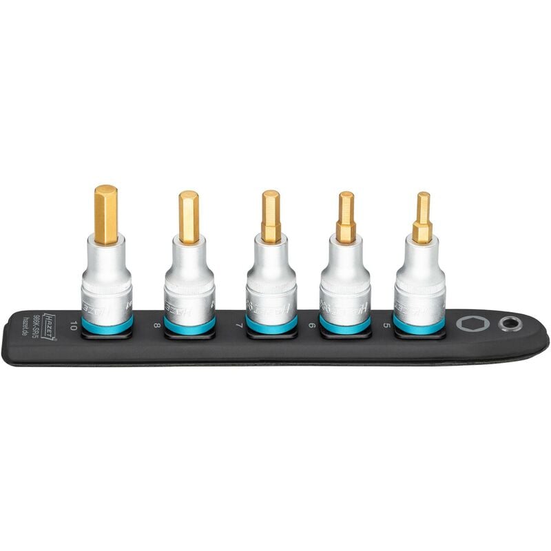 foto del prodotto hazet smartrail listello portainserti in resina sintetica flessibile 986k sr 5 attacco quadro, cavo, 1 2 di pollice 12,5 mm profilo