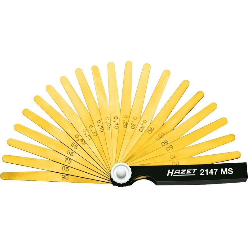foto del prodotto hazet spessimetro 2147ms lunghezza 106 mm 0,05 1,0
