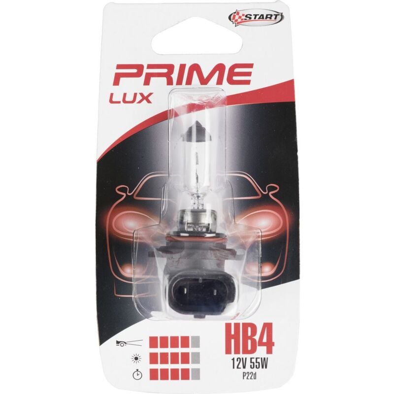 foto del prodotto hb4 lampadina singola alogena per luci auto 12v 55w p22d