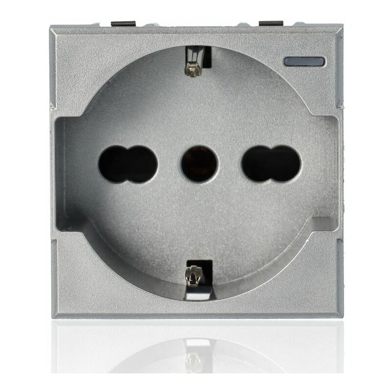foto del prodotto hc4140 16 presa standard tedesco e bipasso 10 16a 250 v ac tech axolute bticino