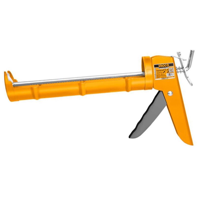 foto del prodotto hcg1809 pistola per cartucce silicone e sigillanti professionale manuale 0,8 mm ingco