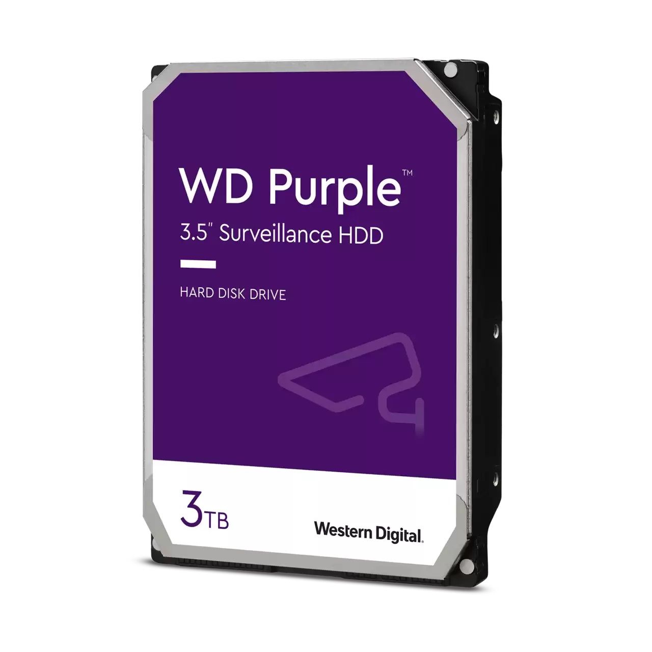 foto del prodotto hd 3,5 3tb 5400rpm 256gb purple sata3 intellipower videosurvel