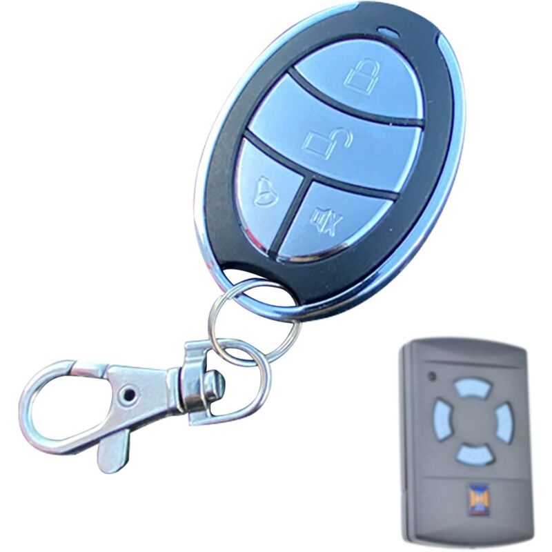 foto del prodotto hd line hr mr 868 telecomando per porta da garage, 868 mhz, argento