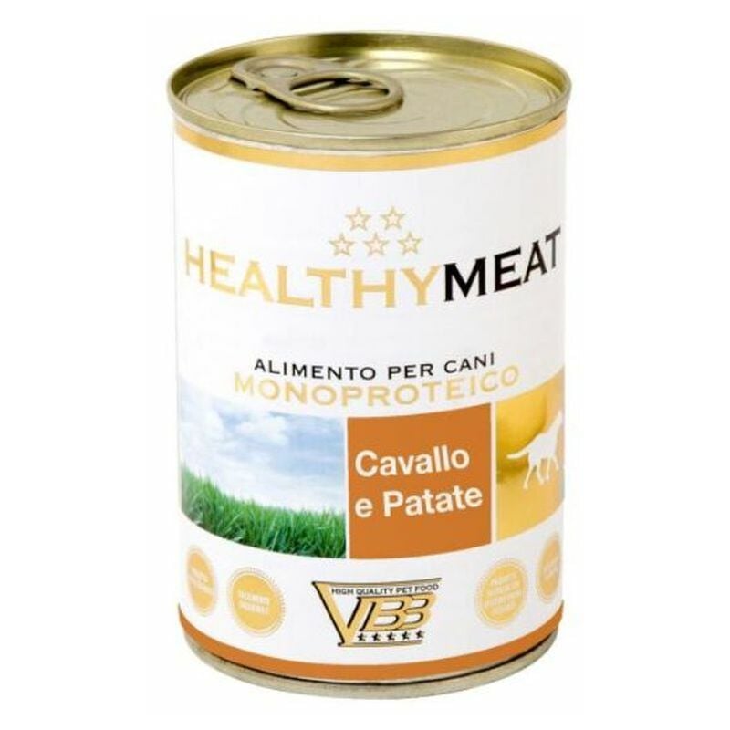 foto del prodotto healthy meat cane pat monoproteico 400gr cavallo e patate