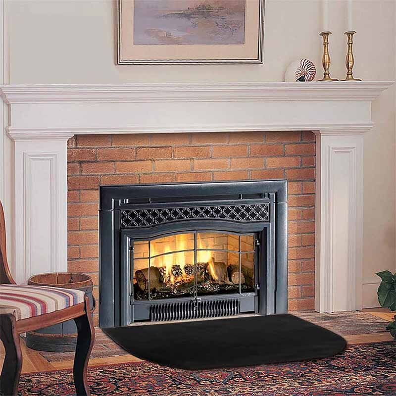 foto del prodotto heartharea tappetino per camino ignifugo in fibra di vetro per la protezione delle stufe da interno, 19,7 x 39,4 pollici 50 x 100 cm