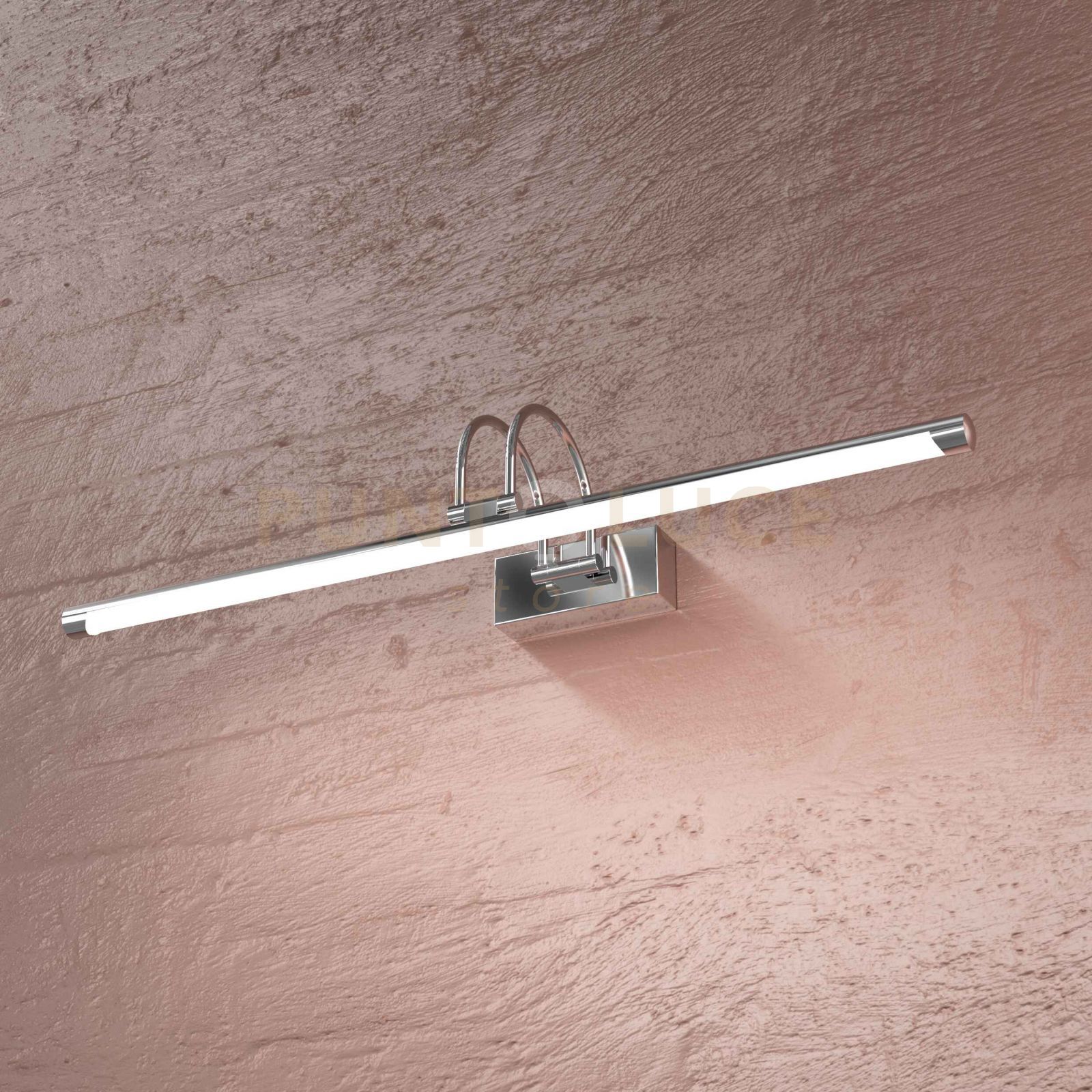 foto del prodotto heat applique grande luce naturale cromo 1150-ag n-cr